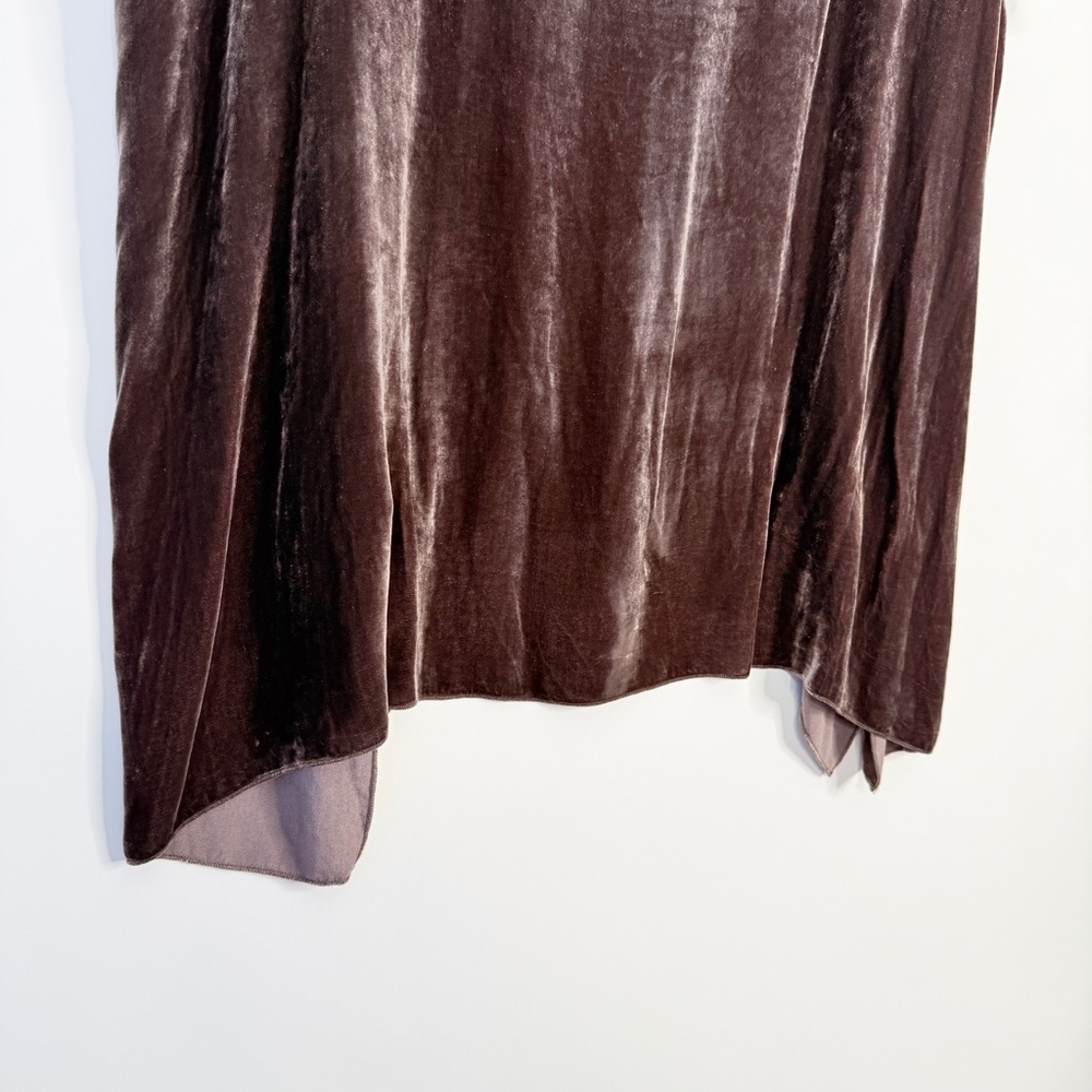 Johnny Was Brown velvet embroidered top size 2X #0062 - Picture 11 of 12